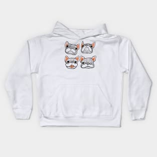 Many Faces of Lulu Kids Hoodie